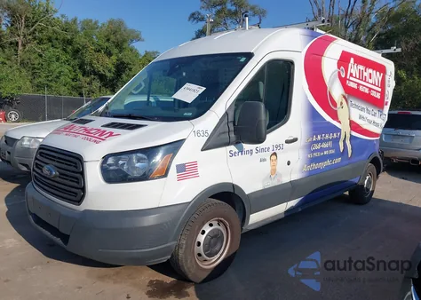 2018 Ford Transit-250 из США, поврежденный, VIN 1FTYR2CM2JKA47524